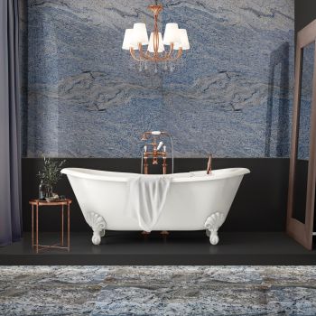 GRANIT, AZUL WHITE, LASTRE, 2, LUSTRUIT