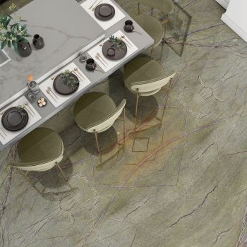 MARMURA, RAINFOREST GREEN, LASTRE, 2, LUSTRUIT