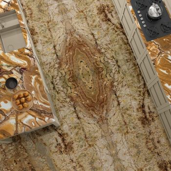 GRANIT, TYPHOON BORDEAUX SIENNA, LASTRE, 2, LUSTRUIT