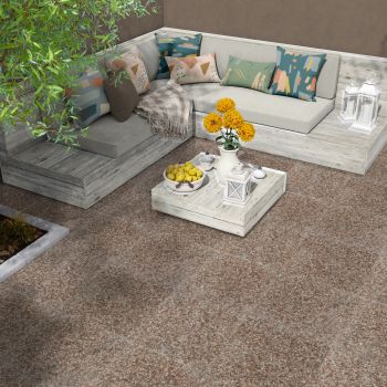 GRANIT, PEACH RED, PLACAJ, 40X40, 1, LUSTRUIT