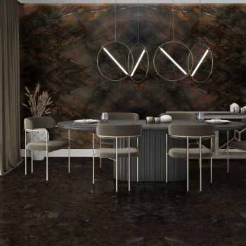 GRANIT, MARRON COHIBA, LASTRE, 2, LUSTRUIT