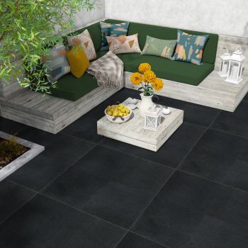 GRANIT, PADANG DARK, PLACAJ, 40X40, 1, LUSTRUIT