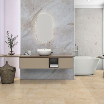 MARMURA, CREMA MARFIL, PLACAJ, 61X61, 1.2, LUSTRUIT