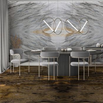 GRANIT, GOLDEN FLAME, LASTRE, 2, LUSTRUIT