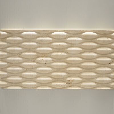 LAVOAR, MARMURA, STN 104 BEIGE MIX MOSAIC, 42X15, 15, LUSTRUIT