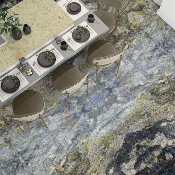 GRANIT, SURF GREEN, LASTRE, 3, LUSTRUIT