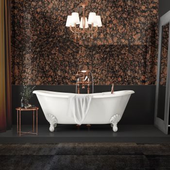 GRANIT, BROWN PEARL, LASTRE, 3, LUSTRUIT