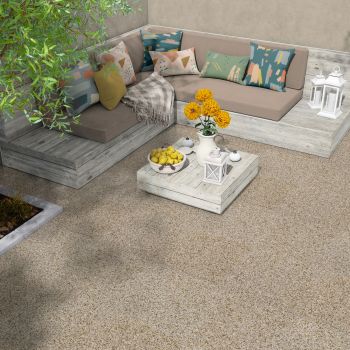 GRANIT, PADANG YELLOW, PLACAJ, 40X40, 1, LUSTRUIT