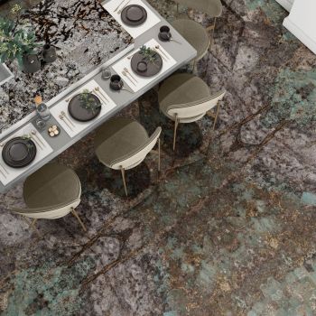 GRANIT, AMAZONITA, LASTRE, 2, LUSTRUIT
