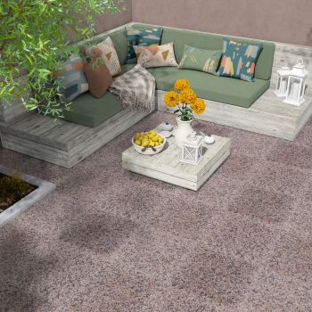 GRANIT, ROSA PORRINO, PLACAJ, 40X40, 1.00, LUSTRUIT
