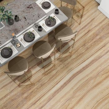 CALCAR, TEAK WOOD, LASTRE, 2, MAT