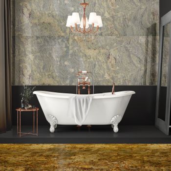 GRANIT, BIANCO ROMANO, LASTRE, 3, LUSTRUIT