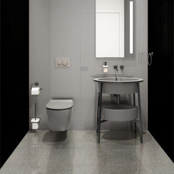 GRANIT, GRIS PERLA, PLACAJ, 40X40, 1, LUSTRUIT