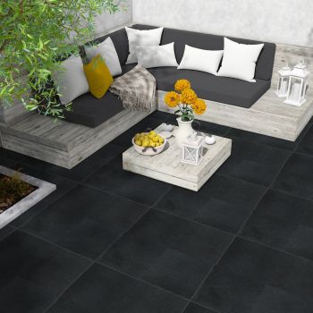 GRANIT, PADANG DARK, PLACAJ, 40X40, 1, LUSTRUIT