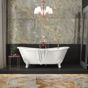 GRANIT, ROMA IMPERIALE, LASTRE, 3, LUSTRUIT