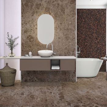 GRANIT, BALTIC BROWN, LASTRE, 2.00, LUSTRUIT