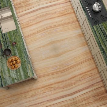 CALCAR, TEAK WOOD, LASTRE, 2, MAT