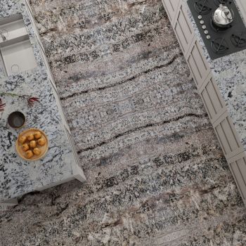 GRANIT, WHITE TORRONCINO, LASTRE, 2, LUSTRUIT
