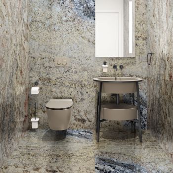 GRANIT, WHITE GALAXY, LASTRE, 3, LUSTRUIT
