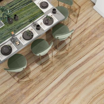 CALCAR, TEAK WOOD, LASTRE, 2, MAT