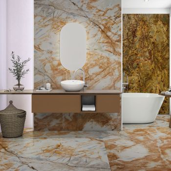 GRANIT, GOLDEN CRYSTAL, LASTRE, 2, LUSTRUIT