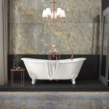 GRANIT, BIANCO ROMANO, LASTRE, 3, LUSTRUIT