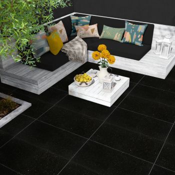 GRANIT, BLACK GALAXY, PLACAJ, 40.6X40.6, 1, LUSTRUIT