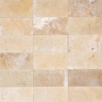 TRAVERTIN LIGHT STANDARD PLACAJ C/C 30.5X15.2 1.2 MAT + CHITUIT