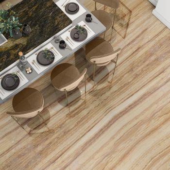 CALCAR, TEAK WOOD, LASTRE, 2, MAT