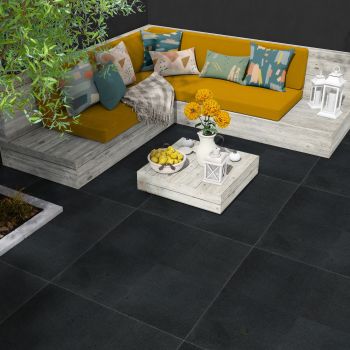 GRANIT, PADANG DARK, PLACAJ, 40X40, 1, LUSTRUIT