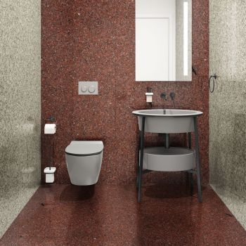 GRANIT, IMPERIAL RED, LASTRE, 3, LUSTRUIT