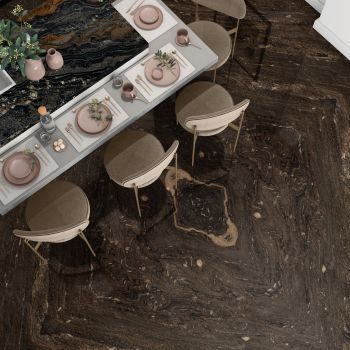 MARMURA, PURPLE BROWN, LASTRE, 2, LUSTRUIT