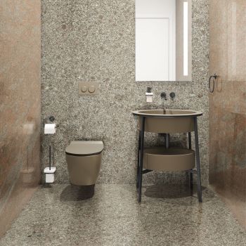 GRANIT, PADANG BROWN, SEMILASTRE, 2, LUSTRUIT
