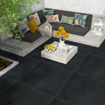 GRANIT, PADANG DARK, PLACAJ, 40X40, 1, LUSTRUIT