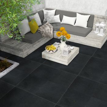 GRANIT, PADANG DARK, PLACAJ, 40X40, 1, LUSTRUIT