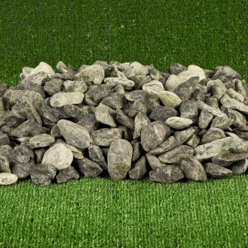 MARMURA, GREEN, PEBBLES, 3-6 CM, LUSTRUIT