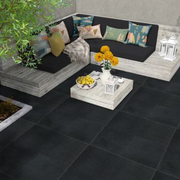 GRANIT, PADANG DARK, PLACAJ, 40X40, 1, LUSTRUIT