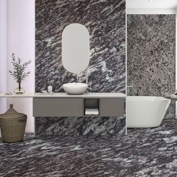 GRANIT, METEORUS, LASTRE, 2, LUSTRUIT