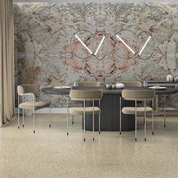 GRANIT, AMARELLO ROSA, LASTRE, 2, LUSTRUIT