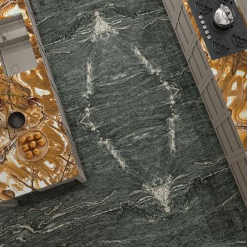 GRANIT, DIAMOND GALAXY, LASTRE, 2, LUSTRUIT