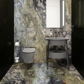 GRANIT, BLACK GALAXY, SEMILASTRE, 3, LUSTRUIT