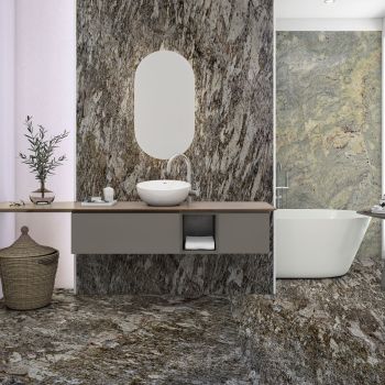 GRANIT, BIANCO ROMANO, LASTRE, 2, LUSTRUIT