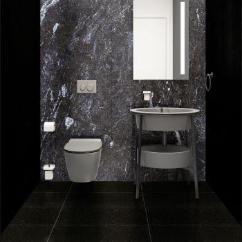 GRANIT, BLACK GALAXY, PLACAJ, 40.6X40.6, 1, LUSTRUIT