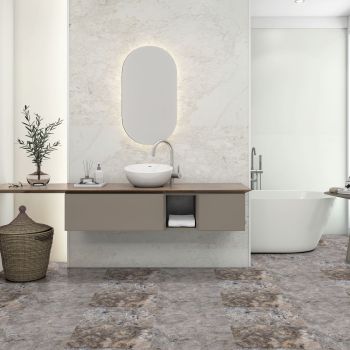 TRAVERTIN, SILVER C/C, PLACAJ, 40.6X20.3, 1.2, PERIAT