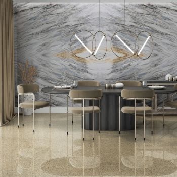 GRANIT, AMARELLO ROSA, LASTRE, 2, LUSTRUIT