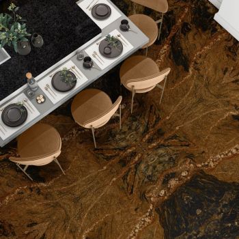 GRANIT, BROWN PEARL, LASTRE, 2, LUSTRUIT