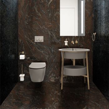 GRANIT, BRAZILIAN BLACK, LASTRE, 2, LUSTRUIT