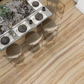 CALCAR, TEAK WOOD, LASTRE, 2, MAT
