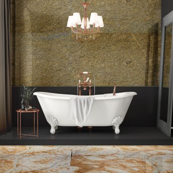 GRANIT, ROMA IMPERIALE, LASTRE, 3, LUSTRUIT