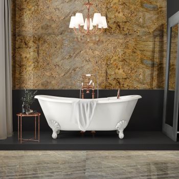 GRANIT, BIANCO ROMANO, LASTRE, 3, LUSTRUIT
